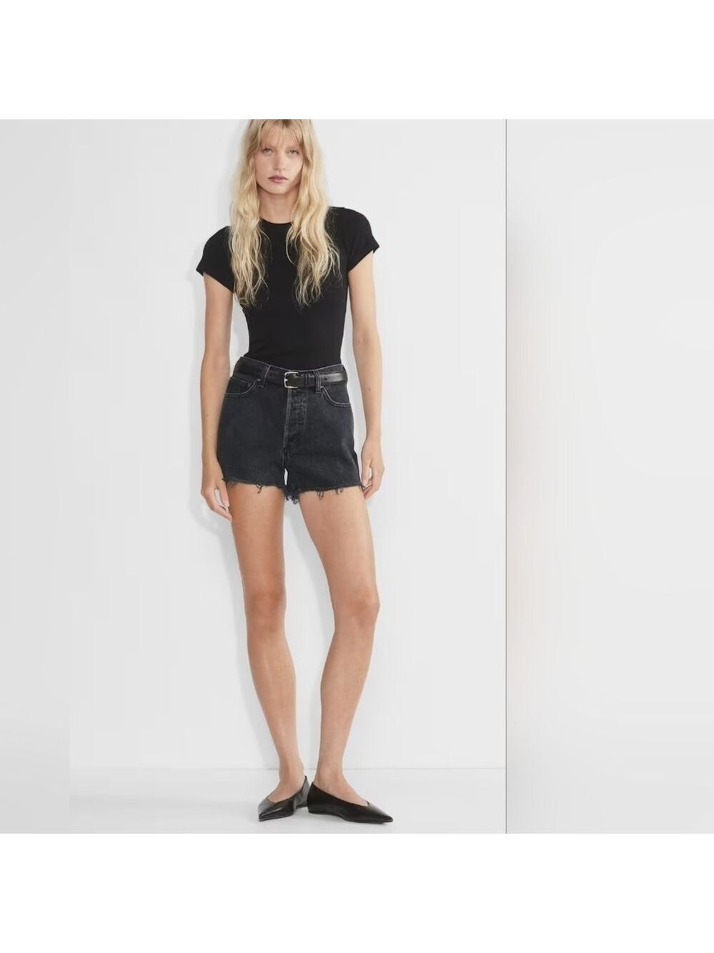 Aritzia Denim Forum The Ex boyfriend shorts size 25 in EUC